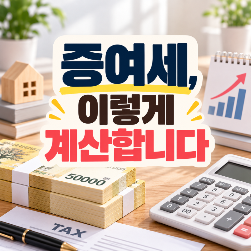 증여세 세율표와 계산기, 부모에게 1억 받으면 세금은 얼마일까