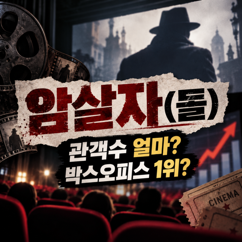 암살자(들) 관객수 얼마? 박스오피스 1위·누적 관객 확인