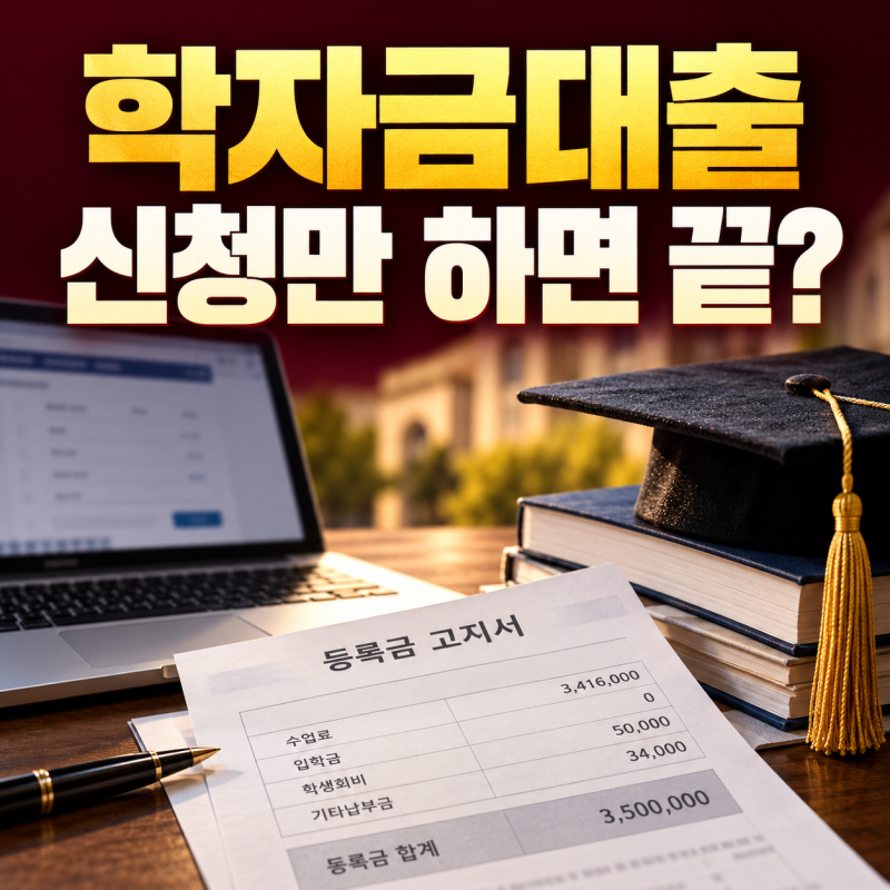 2026년 2학기 학자금대출, 신청했는데 등록금이 안 들어왔다면?