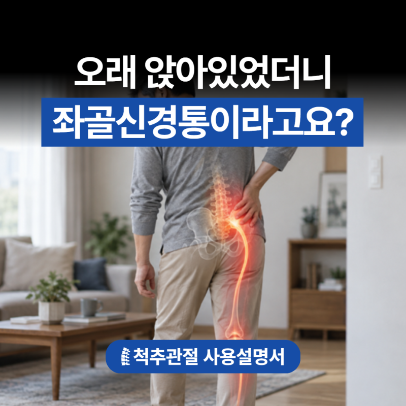 명절 후 엉덩이부터 다리까지 찌릿? 좌골신경통 주의하세요