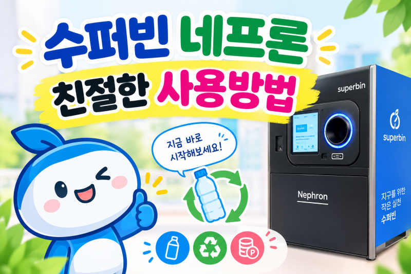 '수퍼빈 네프론' - 너무 쉬운 사용방법 꿀팁 금액인증
