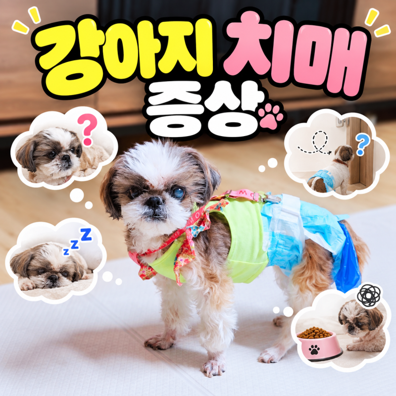 강아지 치매 증상, 나이 탓으로 넘기기 쉬운 신호 6가지