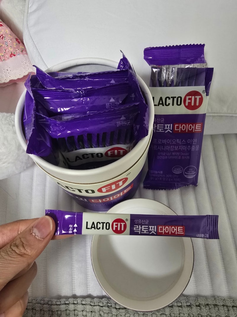 락토핏 다이어트 유산균 내돈내산 1주일 솔직후기 (맛, 가격, 가르시니아 유의사항)