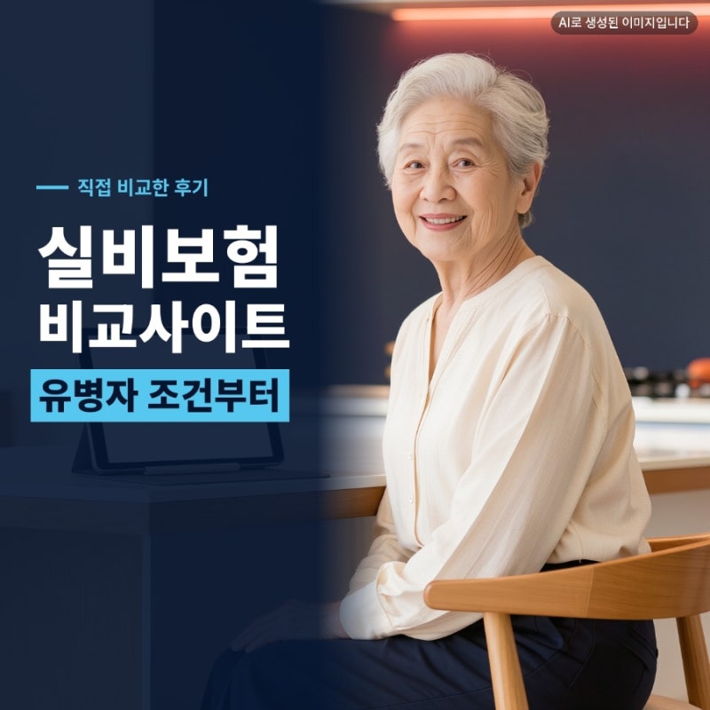 실비보험비교사이트, 실비보험 가입조건과 유병자 간편심사 (4세대, 고지의무)