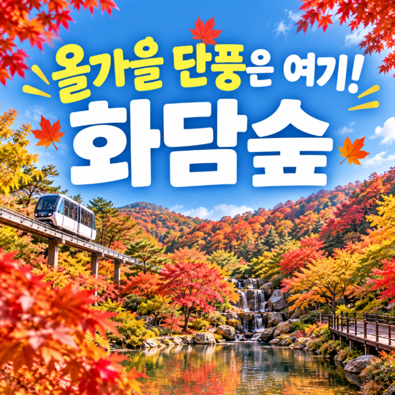 2026 곤지암 화담숲 가을여행｜단풍 명소부터 모노레일·주차·맛집·카페까지