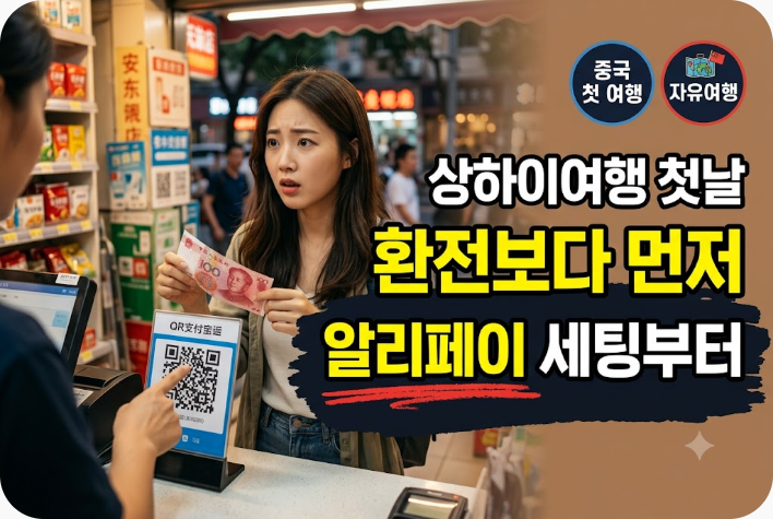 상하이여행, 환전보다 알리페이가 먼저인 이유