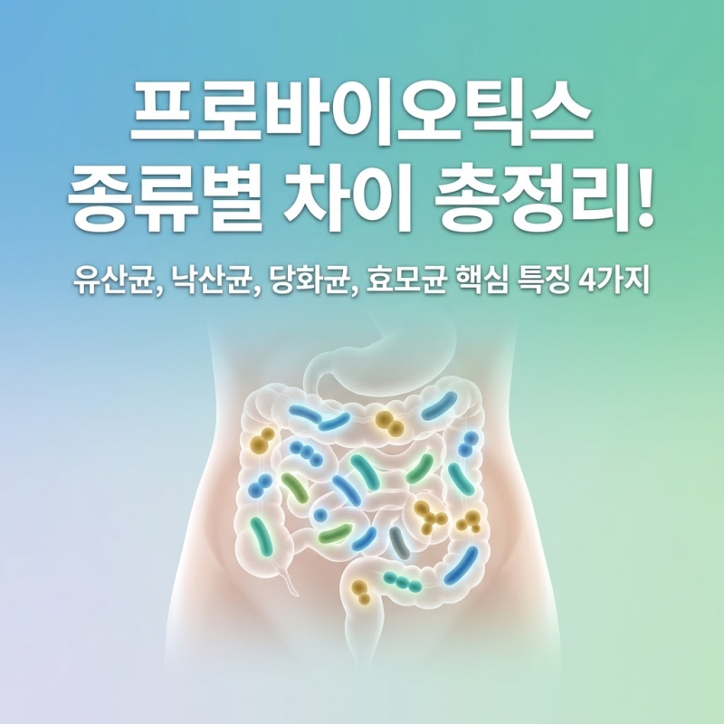 프로바이오틱스 유산균·낙산균·당화균·효모균 차이 정리