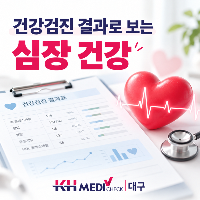 9월 29일 세계 심장의 날｜건강검진 결과표로 확인하는 심장 건강