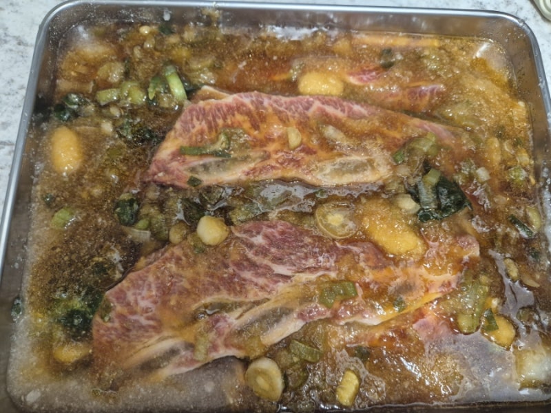 부드럽고 맛있는 LA갈비 양념 레시피