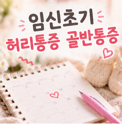 임신초기 허리통증 골반통증 경험 원인과 스트레칭 방법