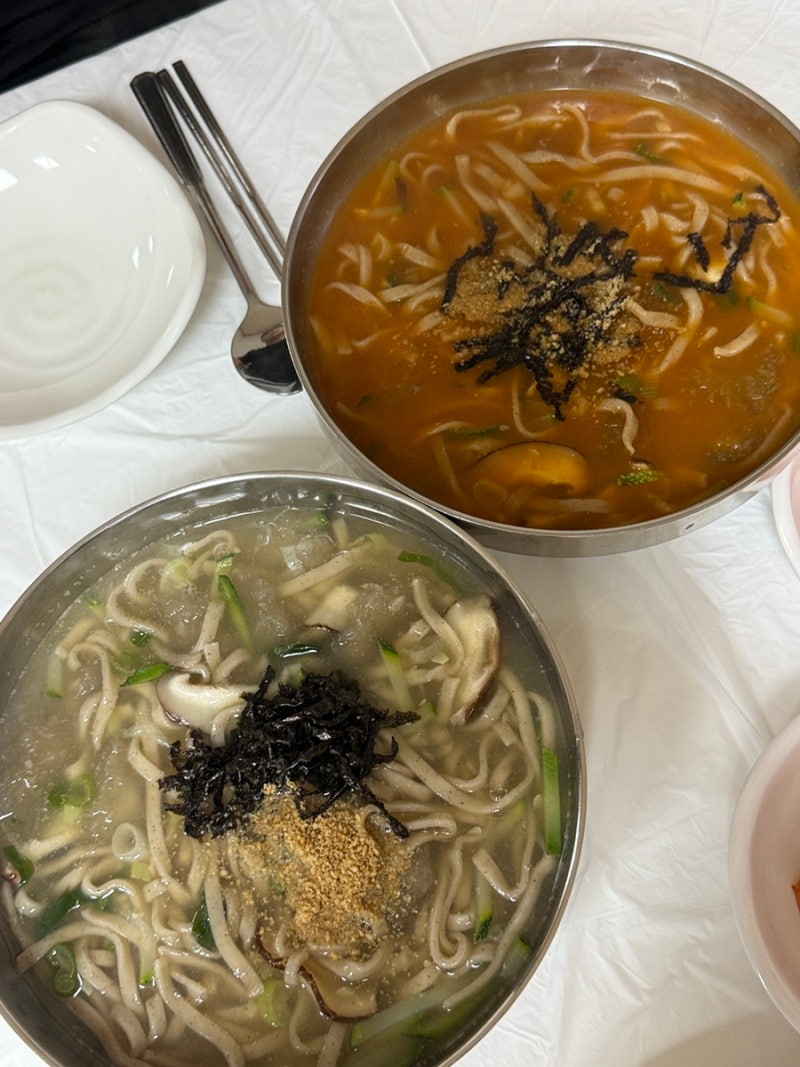 강릉 현지인 맛집 감자옹심이 장칼국수, 정선이모네식당