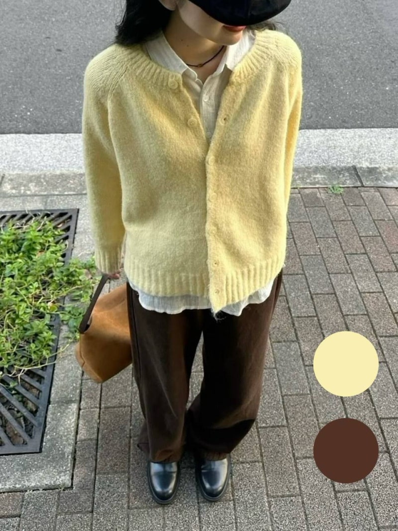가을 가디건, 한 끗 다르게 입는 레이어드 핀터레스트 코디