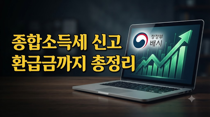 종합소득세 신고 방법부터 환급금 조회까지 완벽 가이드
