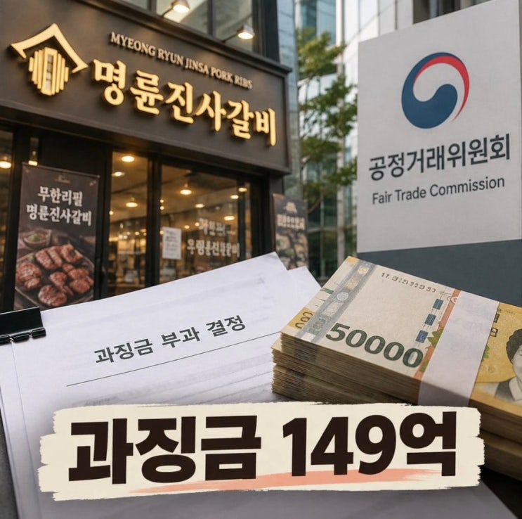 <b>명륜당</b> 부당지원 과징금 149억 공정위 조사 핵심 정리