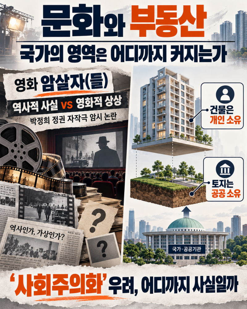 영화 ‘암살자(들)’ 역사왜곡 논란부터 토지임대부 주택까지…커지는 ‘사회주의화’ 우려
