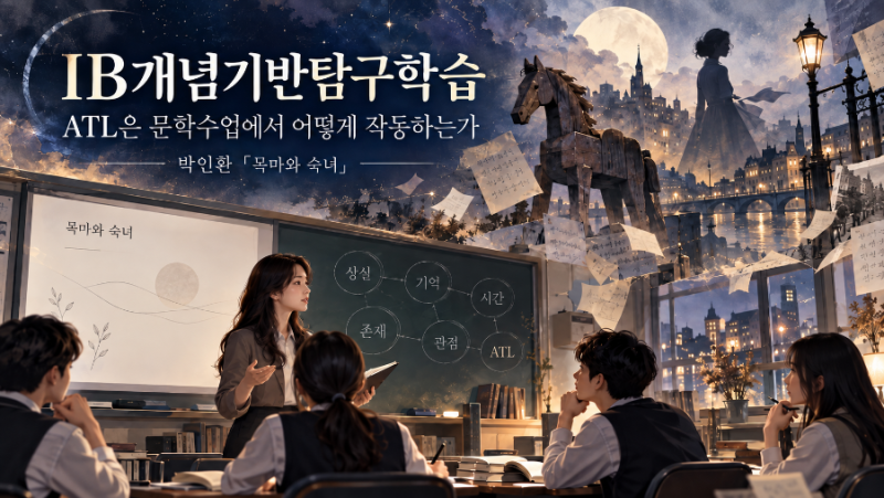 IB 개념기반탐구학습; ATL활용 시수업 ― 박인환 「목마와 숙녀」로 설계하는 사고이동 수업