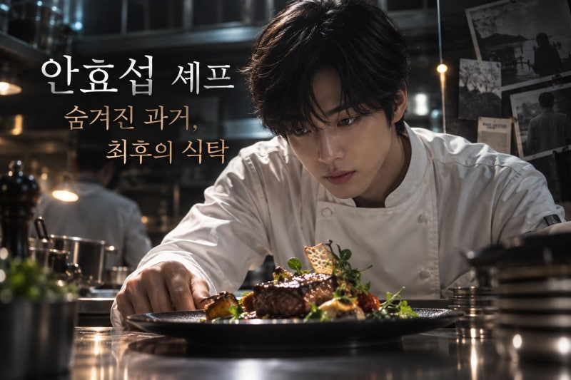 안효섭 셰프 변신, JTBC 파이널 테이블 출연진과 숨겨진 과거 총정리
