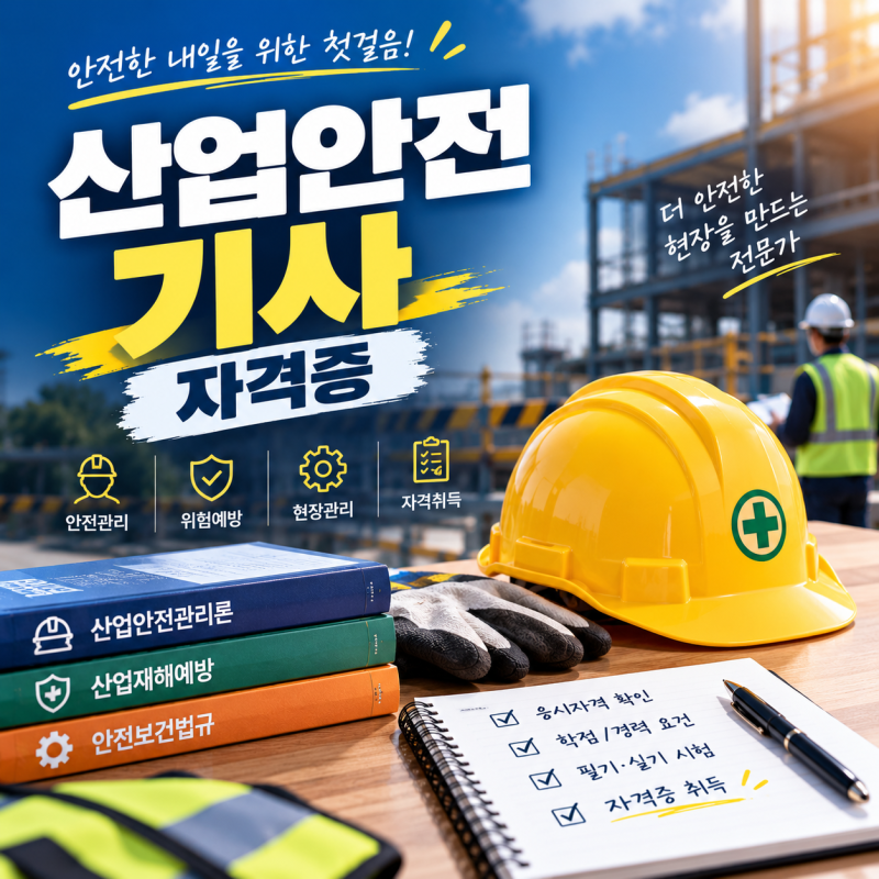 산업안전기사 자격증, 무경력자가 온라인으로 단기간에 응시자격 갖춘 후기