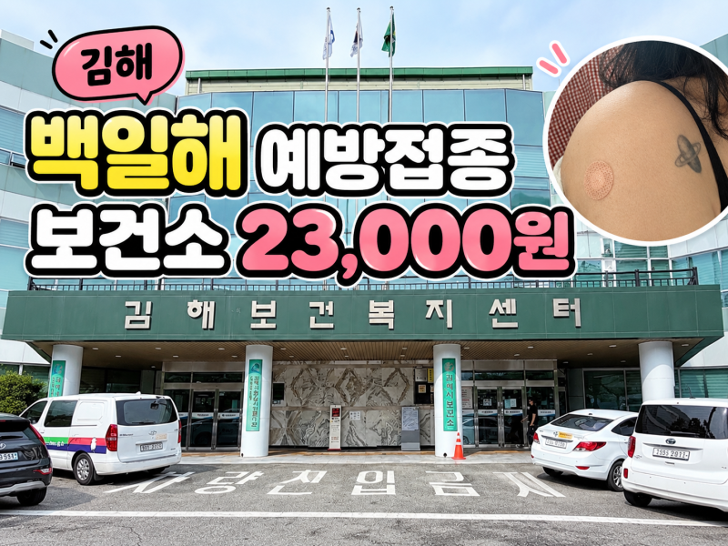 김해 백일해 예방접종 가격 보건소 Tdap 23,000원 조카 태어나기 전 맞고 온 후기+맞은후 후기