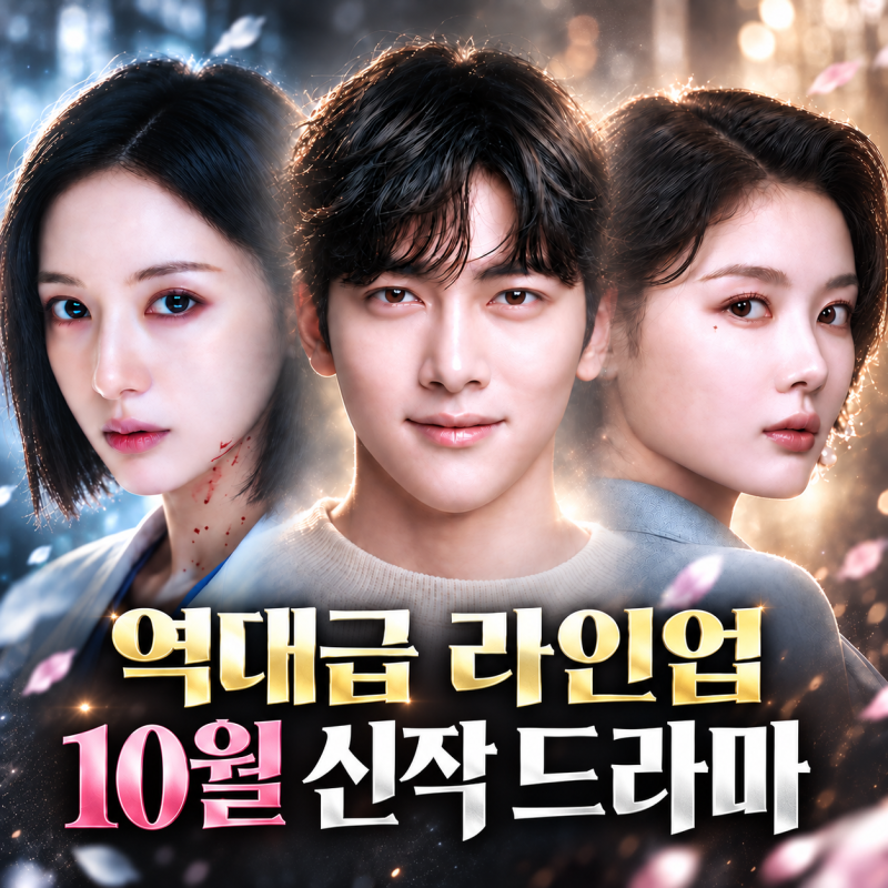 "10월엔 뭐 보지?" 지창욱부터 김지원·김유정까지 방송예정 드라마·OTT 신작 라인업 한눈에