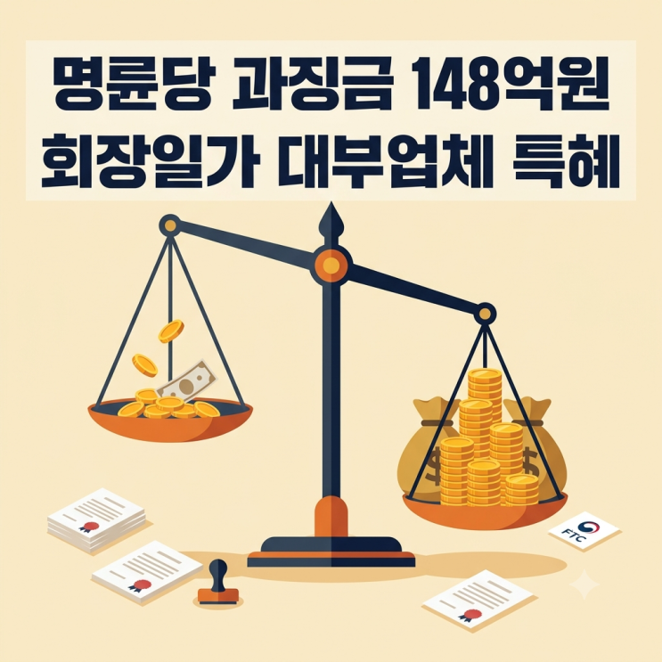 [이슈체크] <b>명륜당</b> 과징금 148억, <b>회장</b>일가 대부업체 부당지원 전말