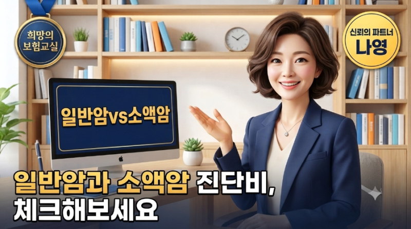 암 진단비 얼마가 필요할까?일반암ㆍ유사암 보험금 차이 꼭 확인하세요