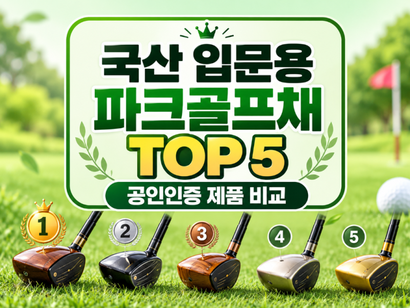 안심하고 구매하는 법: 대한파크골프협회 공인인증 국산 채 TOP 5