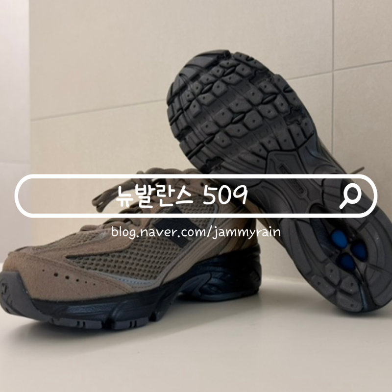 가을 운동화 추천 뉴발란스 509 브라운 230 사이즈 팁