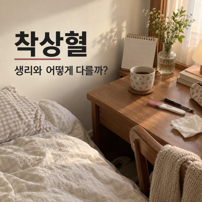 착상혈 나오는 시기 생리 차이 색·양, 임테기는 언제 해야 할까?