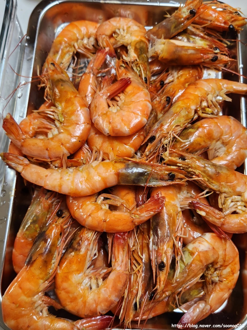 [천안] 싱싱수산_천안시 농수산물도매시장 왕새우 시세