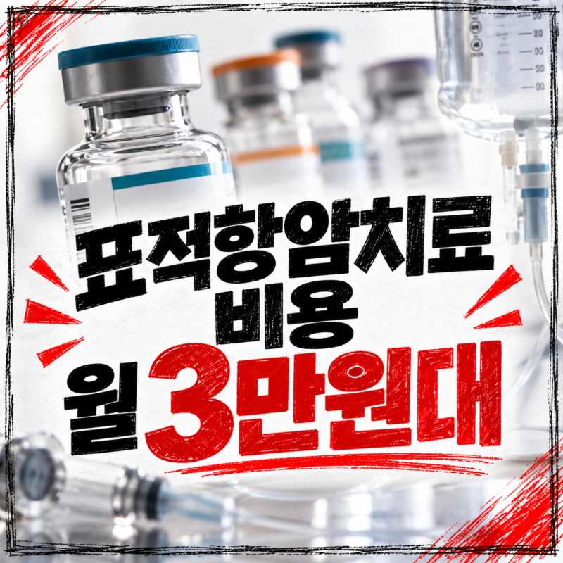 표적항암치료 비용 부담 줄이는 특약 월 3만원대 설계