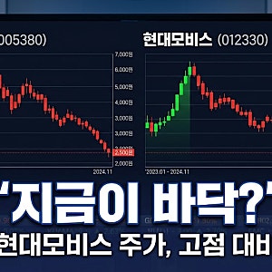 현대차·현대모비스 주가 계속 빠지는데…도대체 어디가 바닥일까? 반등 전에 봐야 할 4가지