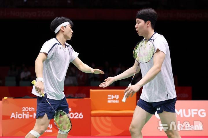 배드민턴 세계 1위 김원호·서승재, 46위에 또 0-2…9월 두 번째 패배