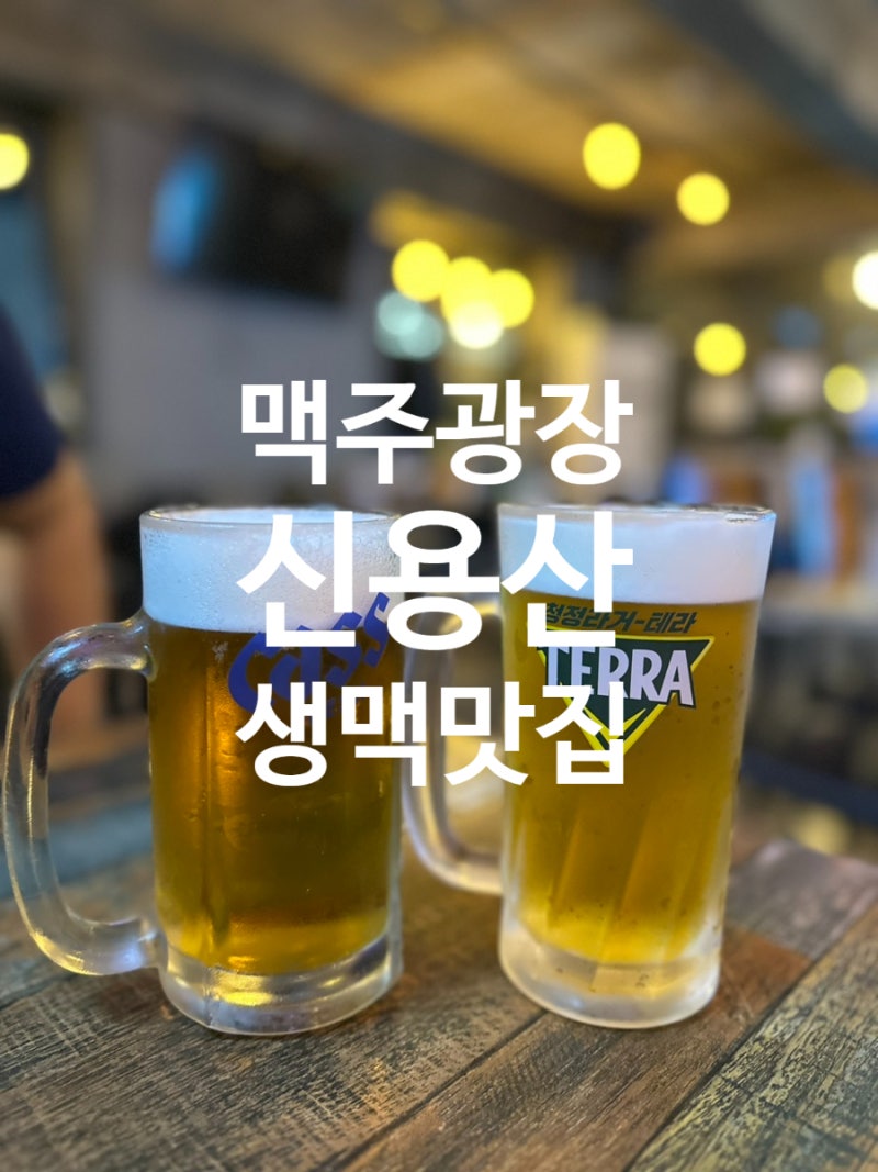 신용산역술집 맥주광장｜용산역맥주집 용리단길술집 데이트, 용산역술집 용산역회식 추천