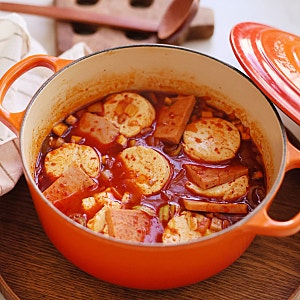 스팸 순두부찌개 레시피 끓이는법 양념