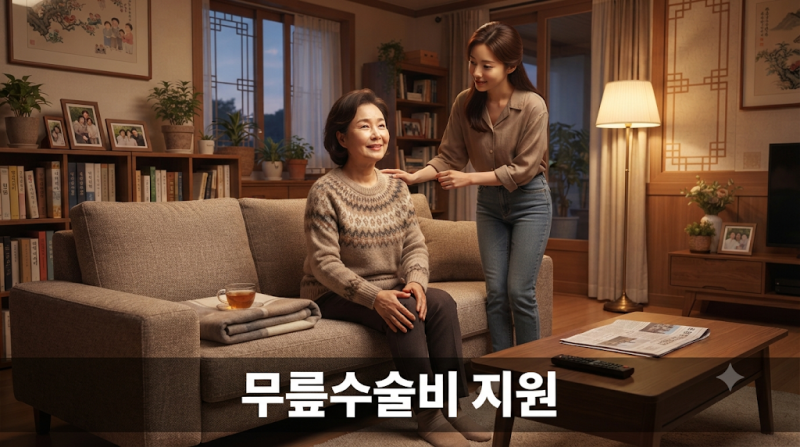 무릎인공관절 수술비 지원, 60세 이상이라면 꼭 확인해야 할 조건