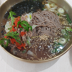 [내돈내산] 의령메밀집 수락산점 후기｜비빔소바·온소바·바싹메밀돈까스