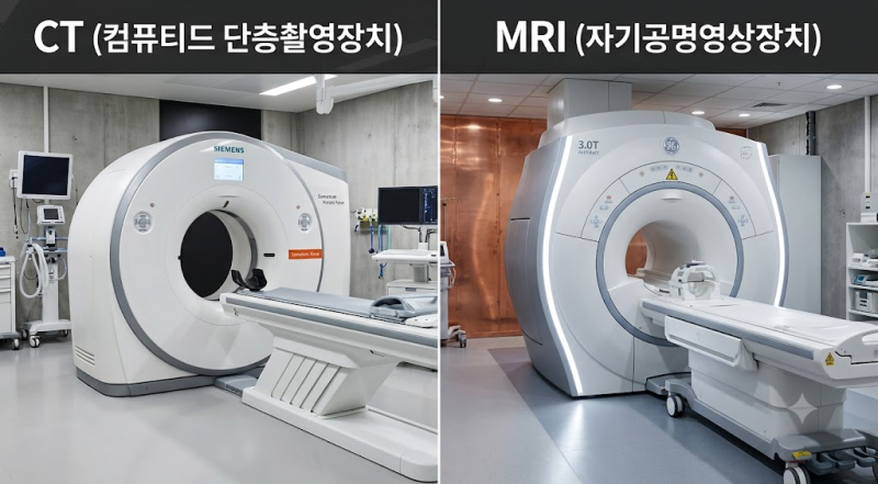 CT와 MRI, 도대체 뭐가 다를까?