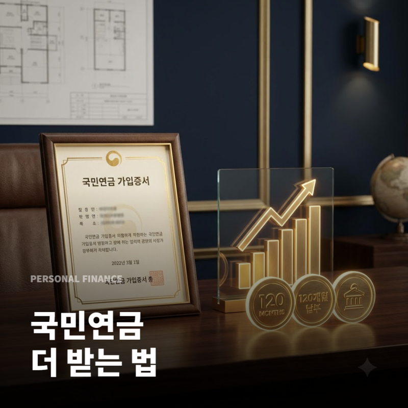 국민연금 준비 방법 4가지, 추납·임의계속가입과 예상 수령액 극대화 가이드