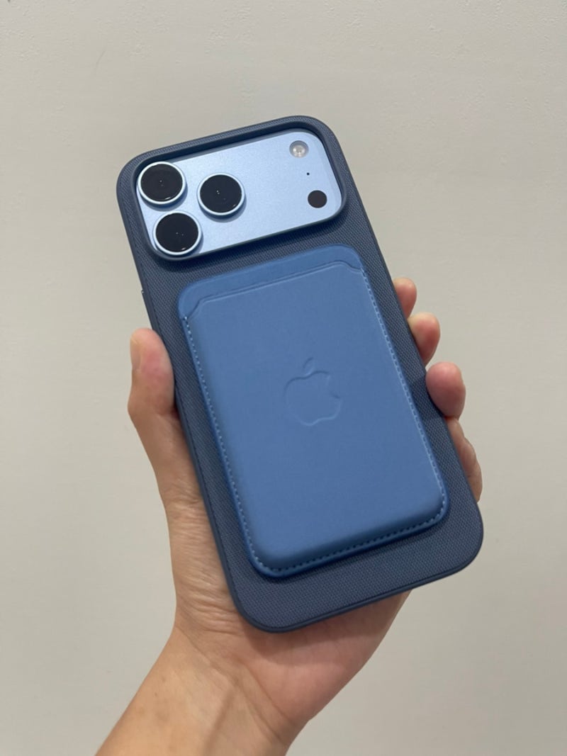 엘지유플러스 아이폰 18pro max 글래이셔 1TB 개봉기(당일배송)+애플 테크우븐 케이스 왈렛 후기