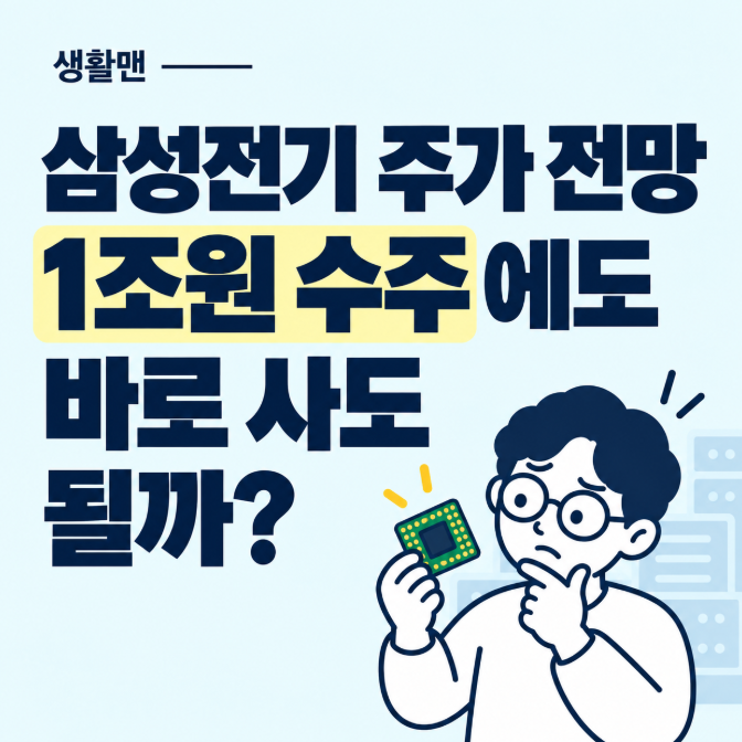 개미들의 하반기 순매수 탑픽 ,삼성전기 주가 전망, 1조원 수주에도 바로 사도 될까?