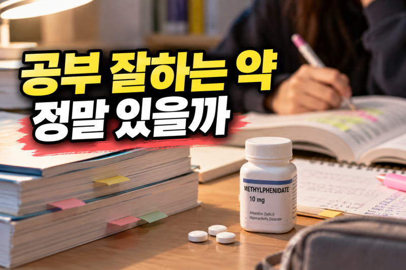 공부 잘하는 약 정말 있을까 수험생이 먹는 ADHD약 직접 찾아봤습니다