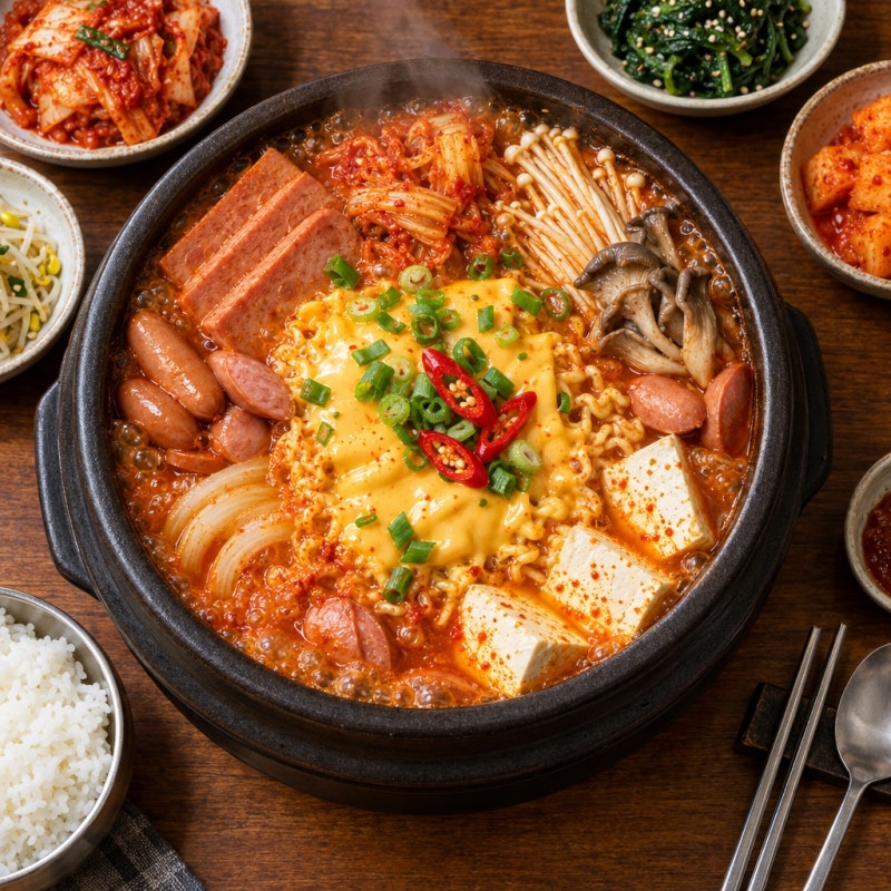 부대찌개 레시피, 백종원·류수영·사골·김치·스팸·송탄·의정부식 황금 비율 한번에 정리....