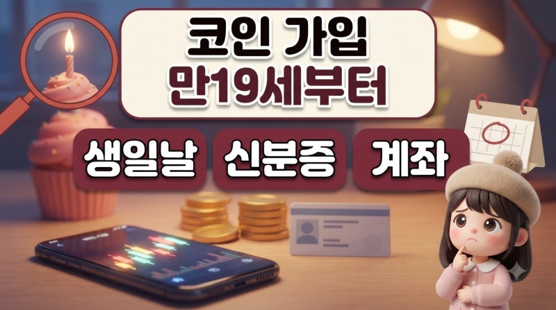 비트코인 거래소 가입 나이 제한 확인하는 법