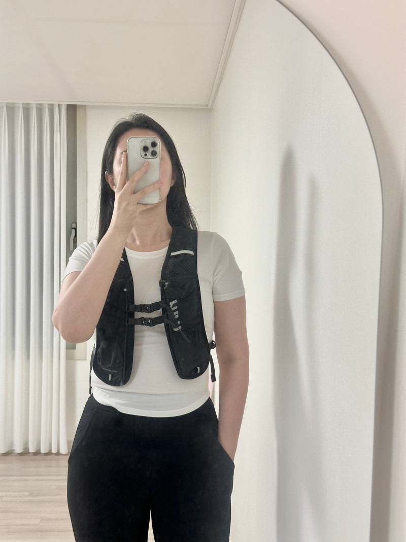 러닝 조끼 추천, 등산 가방 대신 rnrn 마라톤 베스트 조끼 후기