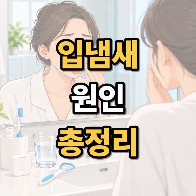 입냄새 원인 총정리 종류와 치료 방법까지 쉽게 알아보기
