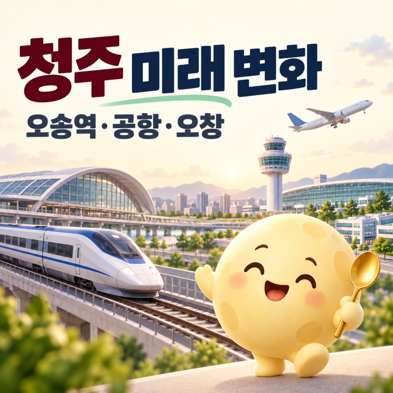 오송역 개발 현황｜CTX·철도클러스터·K-바이오스퀘어·청주공항