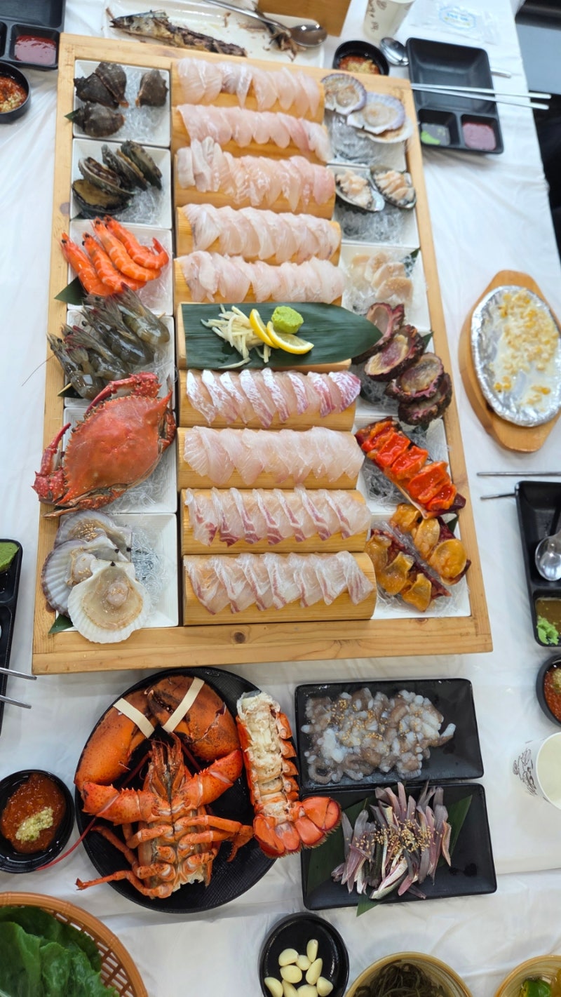 [영종도횟집] 가온수산 / 구읍뱃터 / 영종관광어시장