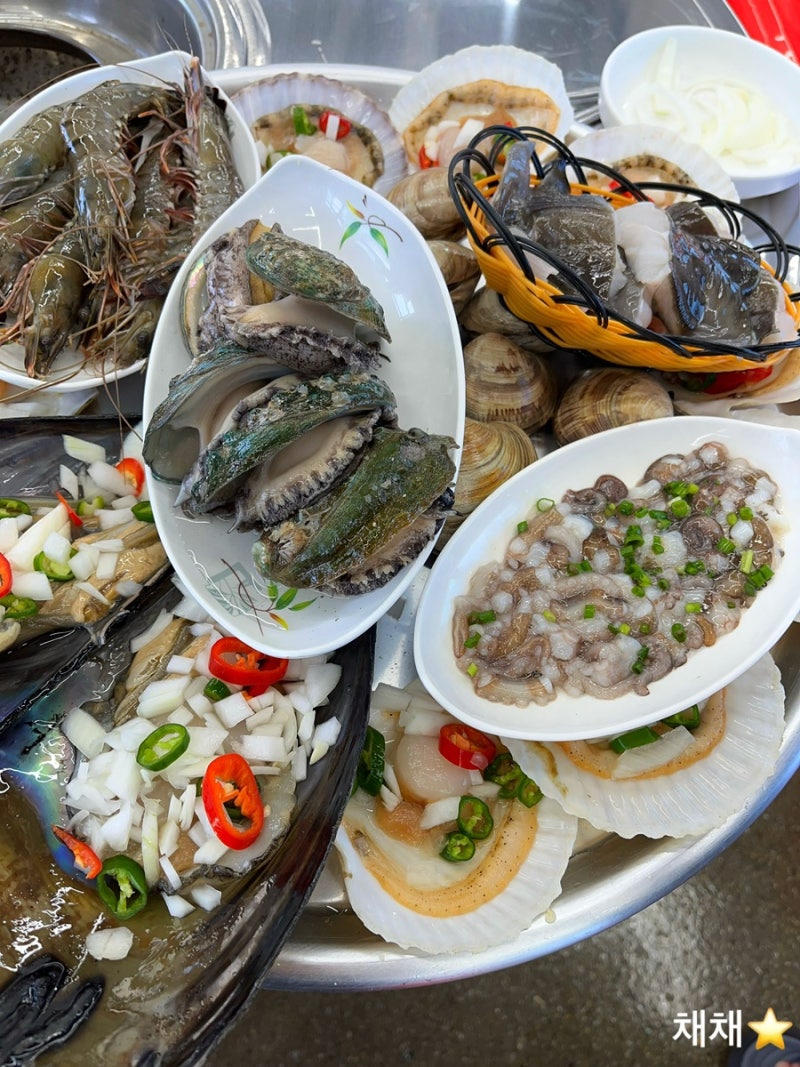 부산 청사포 맛집 하진이네 스페셜세트 추천!!