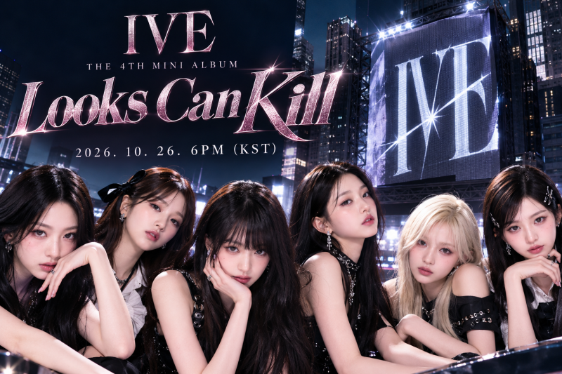 아이브 10월 26일 컴백 확정, 새 미니앨범 ‘Looks Can Kill’ 공개